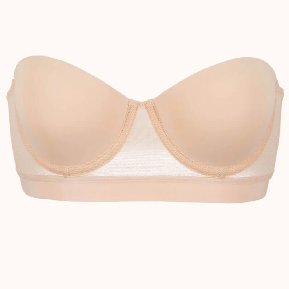 NWT Lively strapless bra 34b toasted almond